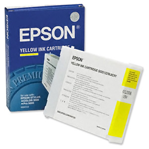 Epson C13S020122 Yellow Cartridge